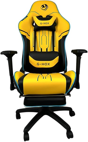 Cadeira Gamer G-HOX CH-6010 Preto e Vermelho